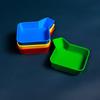 2/4 шт. Цветные лотки для игровых фишек Стенды для игровых компонентов Лоток для хранения игровых монет Домашний лоток для сортировки Портативное домашнее хранение