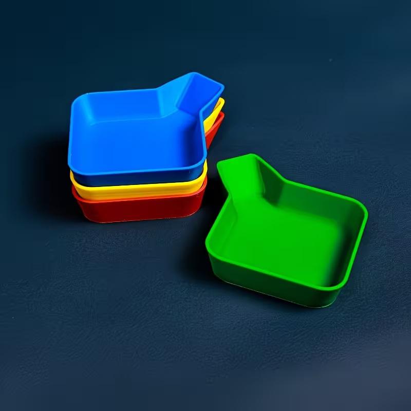 2/4 шт. Цветные лотки для игровых фишек Стенды для игровых компонентов Лоток для хранения игровых монет Домашний лоток для сортировки Портативное домашнее хранение