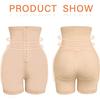 Женские утягивающие трусики для живота, бесшовное нижнее белье с высокой талией, утягивающие трусы для живота и бедер, корсет, утягивающее белье, трусики
