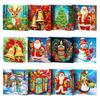 1 Set Diamond Painting Greeting Card Long-lasting Smooth Writing DIY Christmas Card
