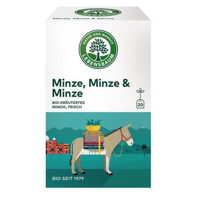 LEBENSBAUM Мята и мятный чай в пакетиках 30 г