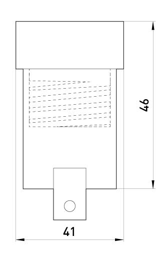Ceramic Lamp Holder With E27 Holder - Ex-S9100014