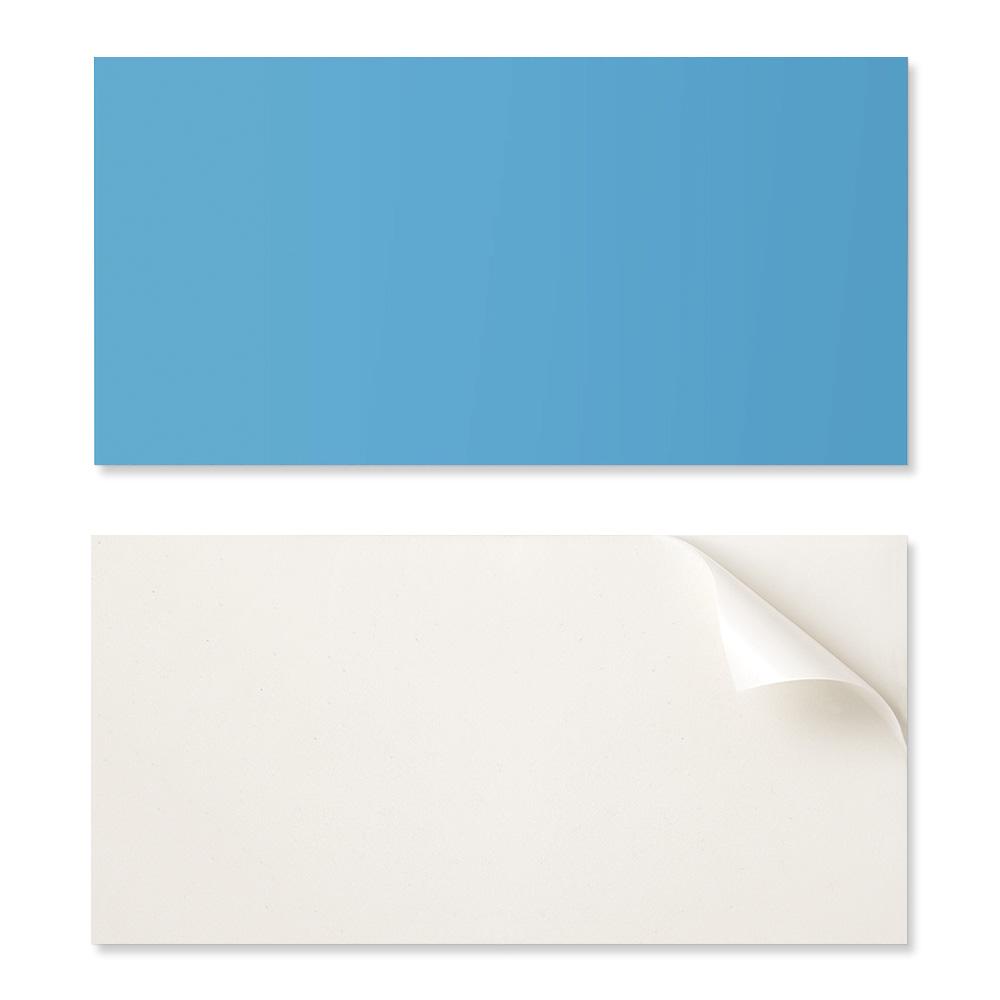 Self-adhesive Vinyl Flooring with Graphics for the Kitchen 120x60 cm, Blue Color