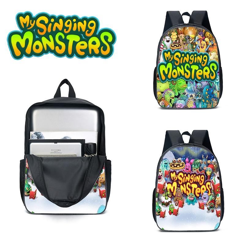 Мультяшный рюкзак My Singing Monsters для детей, вместимость 20 л