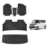 New Suzuki Spacia Floor Mats and Luggage Specially Designed for 3D Waterproof Car TPE Protective Custom Set MK54S/MK94S Mats, Spacia/Spacia Custom,