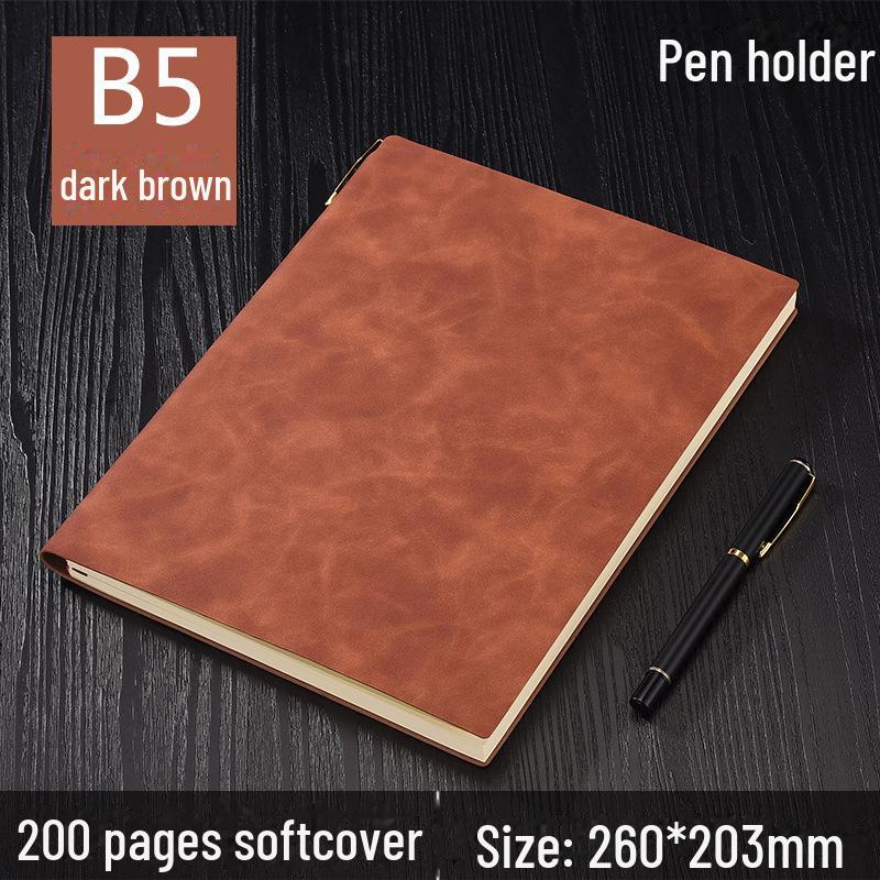 Мягкая обложка A5 Деловой блокнот - Запись встреч и справочник B5 Рабочий журнал