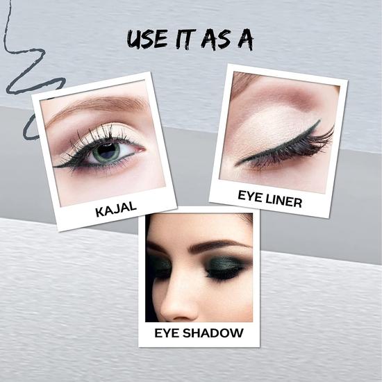 Карандаш для глаз FACES CANADA Ultime Pro Longwear - Dark Sparkle 03, 1,2 г | Стойкость 8 часов | Мягкое нанесение одним движением | Интенсивный цвет