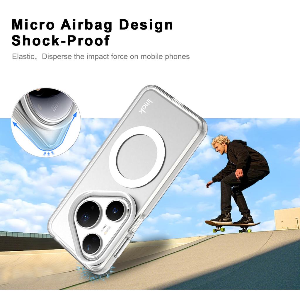 For Huawei Pura 80 Pro/Pura 80 Pro+ Case Compatible with MagSafe PC+TPU Protective Phone Back Cover