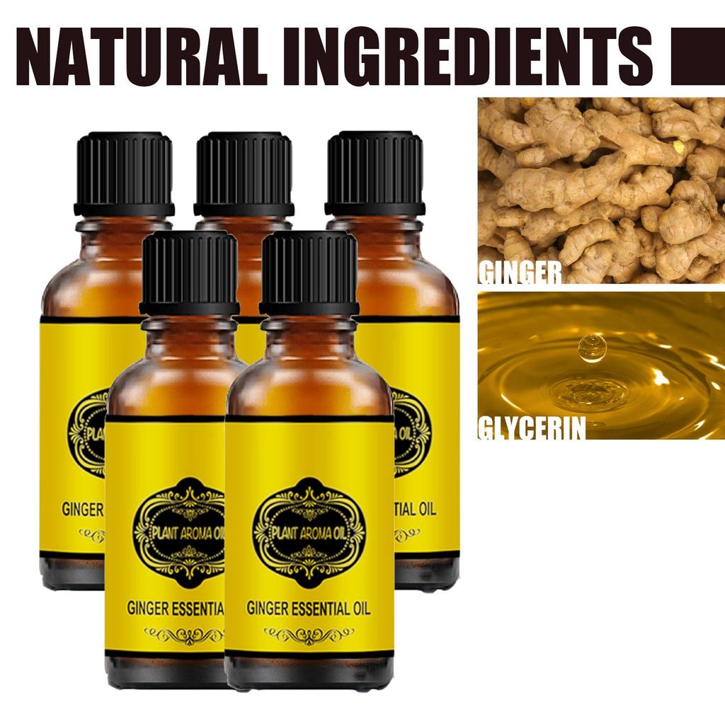 Body Sculpting Massage Oil, Lymphatic Drainage Oil, Belly Slimming Oil, Fight Against Stubborn Abdomen, Massage Promote Burning, 30ML