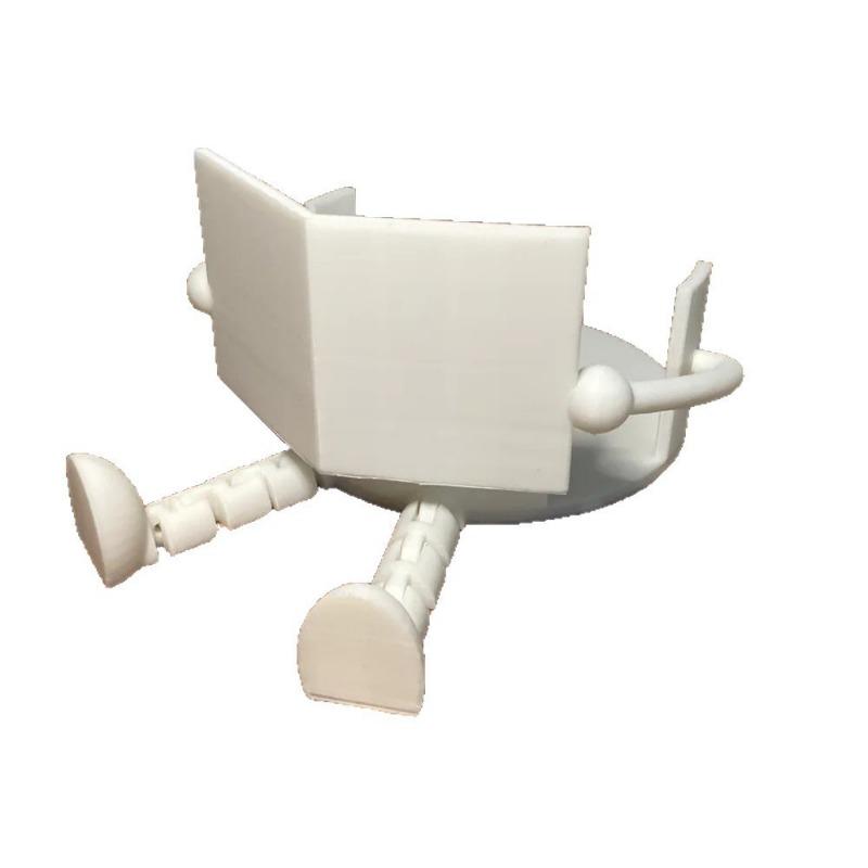 1PC toilet paper holder 3D printing reading partner roll paper holder ornament