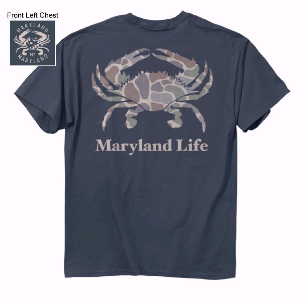 Maryland Life Camo Short Sleeve T-Shirt NEW Fast Free Ship Unisex T-Shirt