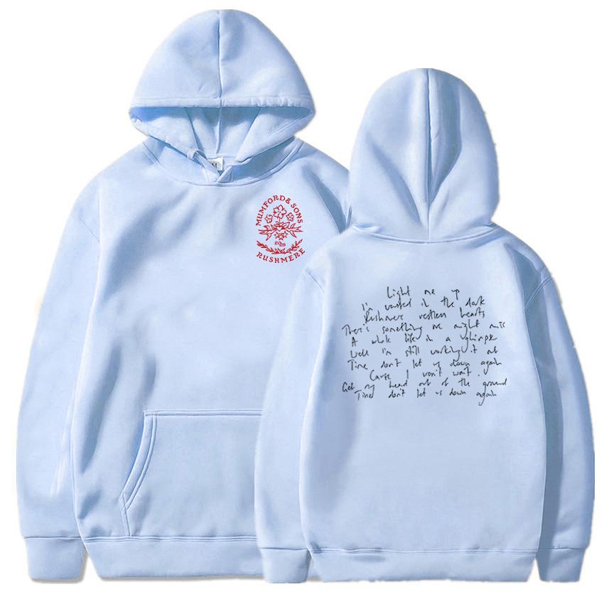 Mumford & Sons RUSHMERE Album 2025 Hoodies Long Sleeve Pocket Unisex Sweatshirts Moletom Feminino Graphic Hooded Women Pullovers