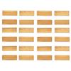 24/48PCS Bamboo Wood Grain Floor 1/12 Scale Miniature Floor Board Dollhouse Floor Tiles  Dollhouse