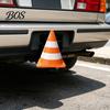 Towing Ball Rust Prevention Traffic Cone Trailer Hitch Cover, Funny Cone-Shaped Cap, Tow Protector UV-Resistant Protective Cover for Balls, Truck SUV