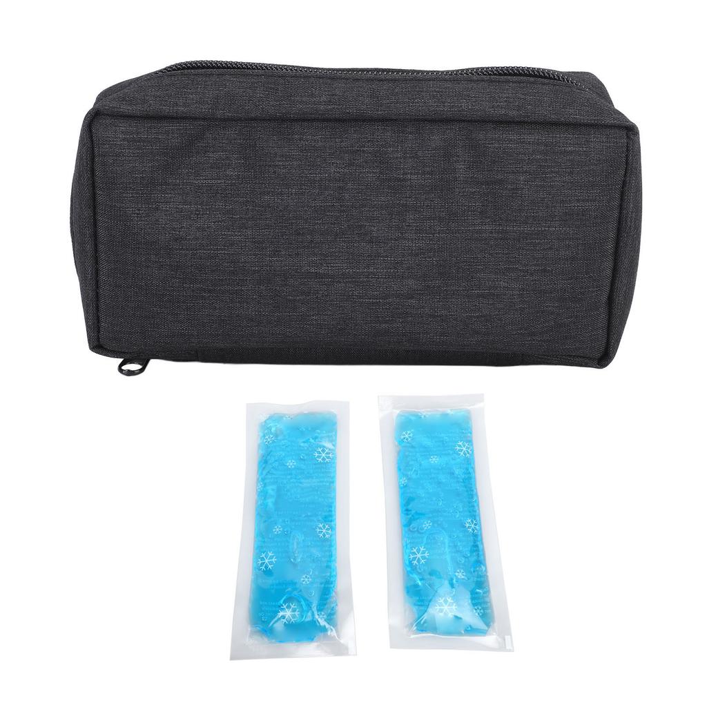 Insulin Cooler Travel Case Insulated Diabetic Bag with Ice Packs Portable Versatile Medication
