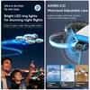 XJ2 Mini Drone 8K Dual HD Camera 5G WIFI Transmission Foldable Brushless RC Quadcopter Full-coverage Protective Cover Remote Control Toy Kid Gift