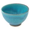Marui Seito Shigaraki Ware Hechomon Soup Diameter Blue Blue Bowl, Approx. 11cm, Glaze, MR-3-4219