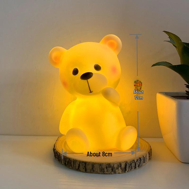 Мультяшный ночник детский день виниловый прикроватный светильник украшения креативные подарки