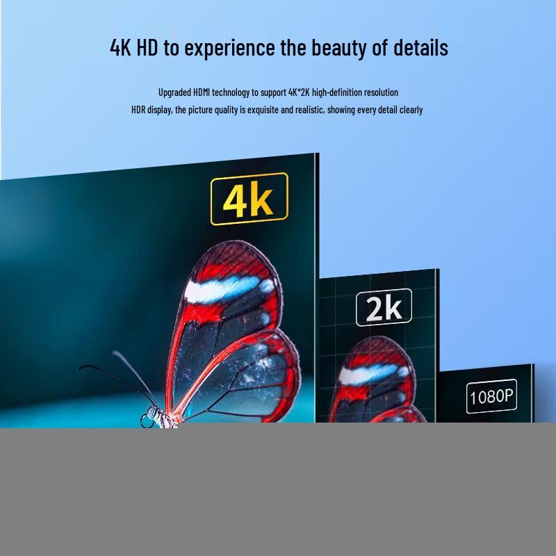ShanZ HDMI 4K HD 3D Удлинительный кабель Папа-Мама