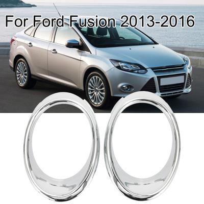 Горячая Распродажа Хромированное Кольцо-Окантовка Фары Противотуманной для Ford Fusion 2013-16