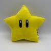 19см Маленькая желтая плюшевая игрушка Марио Звезда неуязвимости с биркой