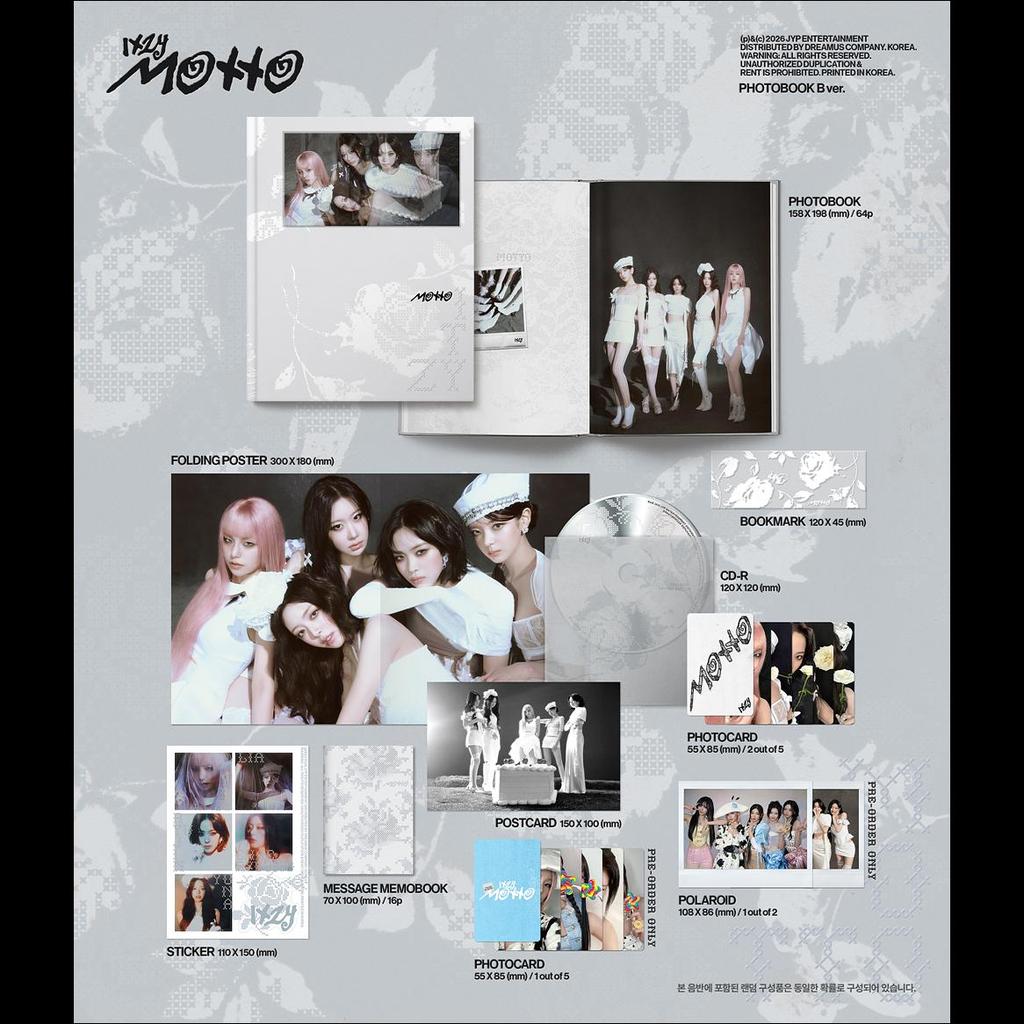 ITZY [Девиз] Фотоальбом Вер. (Версии A/B/C) + Бесплатный подарок