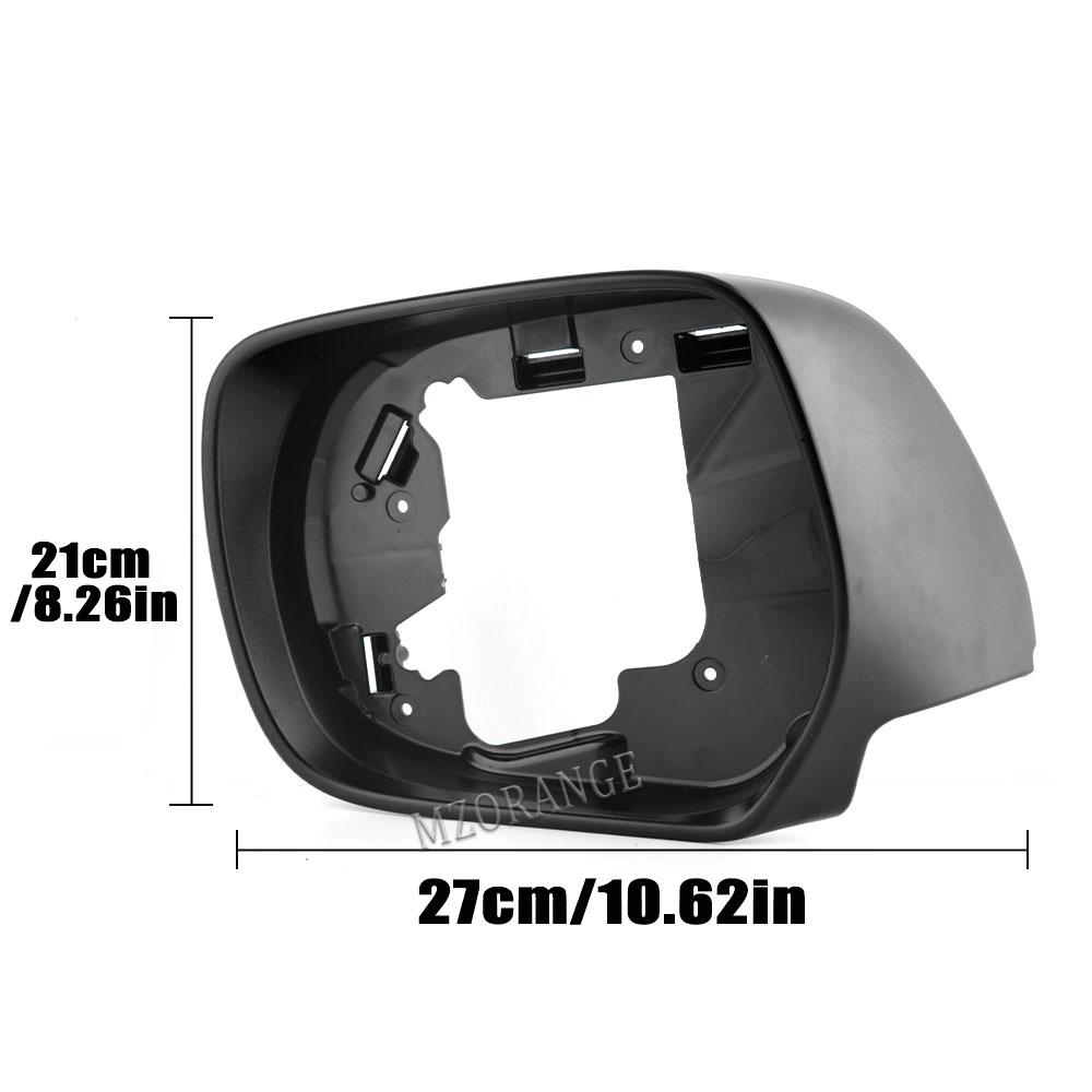 For Toyota Land Cruiser Prado LC200 FJ150 LC150 GRJ150 2009-2020 Side Mirror Frame Holder Replace Trim Housing Cover Accessories