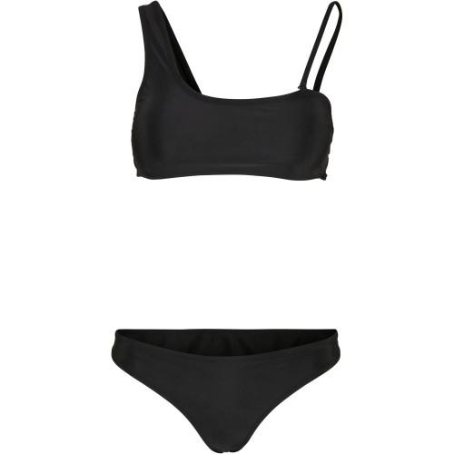 Urban Classics Womens/Ladies Recycled Asymmetric Bikini Set