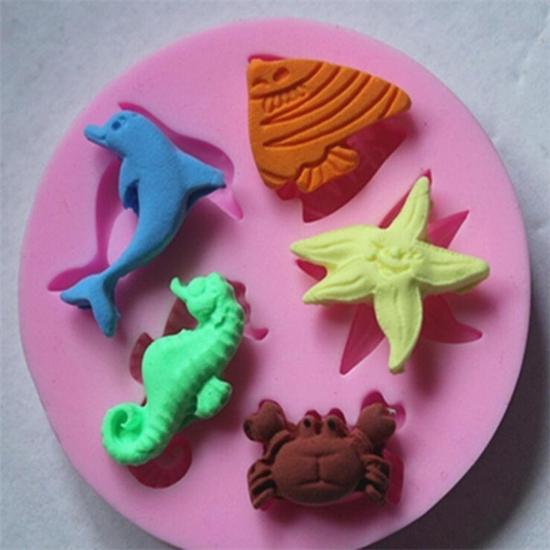 Силиконовые формы для торта Sugarcraft Формы для мыла и шоколада 1PC