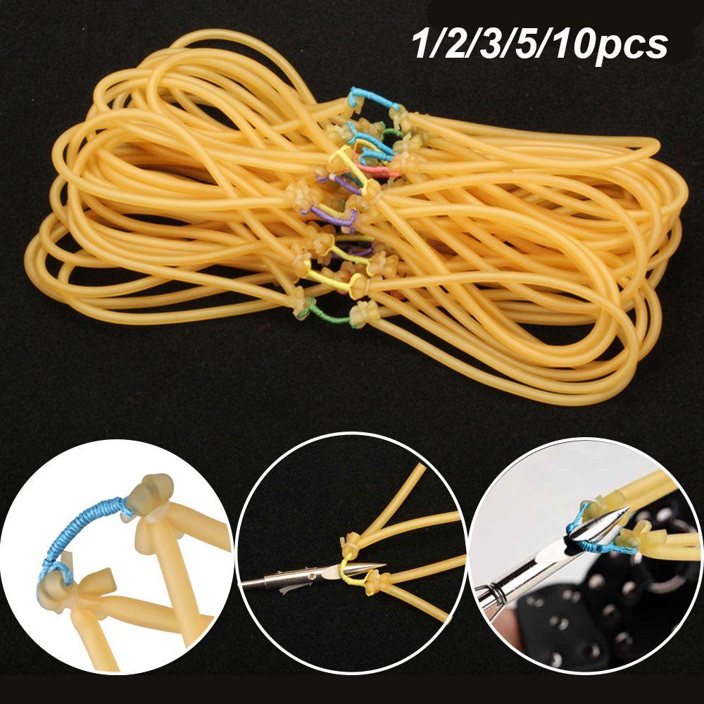 1/2/3/5/10PCS DIY Replacement Kit Catapult Latex Tube Natural Rubber 1745 Elastic Band Outdoor Sport