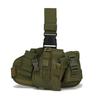 Tactical Camouflage Thigh Leg Bag, MOLLE Modular Leg Holster, Hidden Waist Combo Pack for CS Wargame & Wild Camping