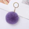 1 шт., мягкие брелки, кулон, брелок, меховой шар, пушистые женские украшения, кулон, ювелирные изделия