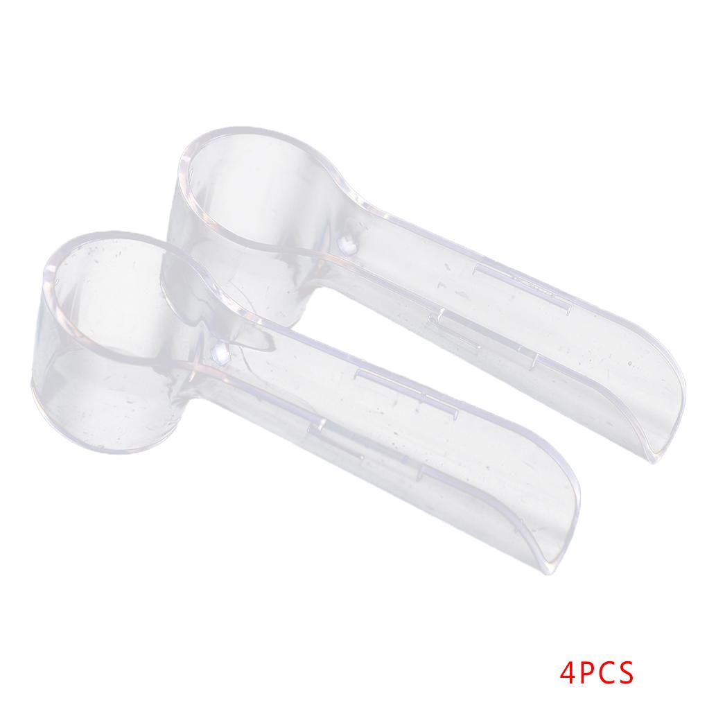 4Pcs /Set Travel Electric Toothbrush Head Case Cap Tooth Brush Heads Home Camping Outdoor AVE