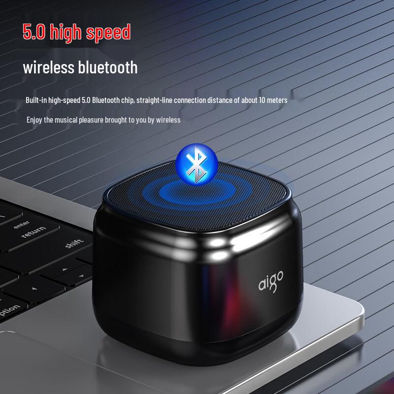 AI Умная Bluetooth-колонка Aigo T36, китайская вилка (адаптер в комплекте) (Китайская версия)