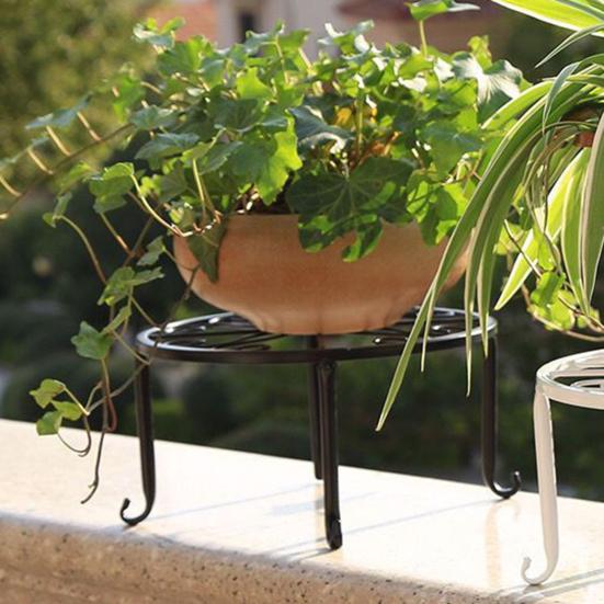 5 шт. Подставка для растений, прочное основание, устойчивое к ржавчине, атмосферным воздействиям, железное искусство, прочное