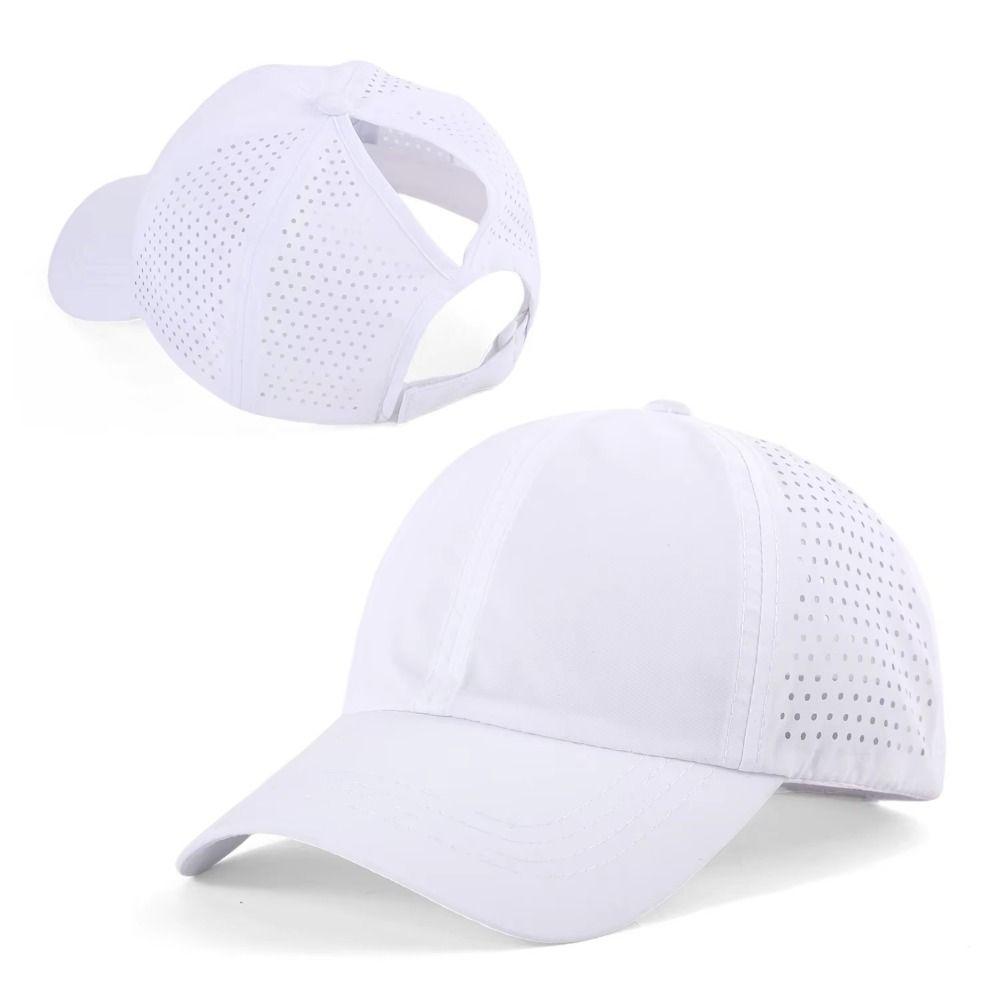 Breathable Mesh Peaked Cap Lightweight Sport Cap Fashion Women‘s Baseball Caps Golf Wear