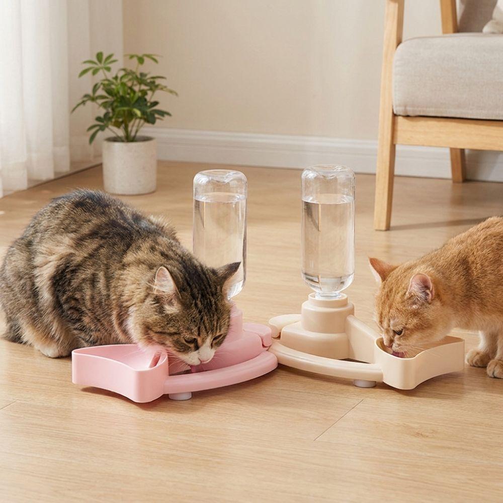 Silent Gravity Cat Automatic Water Dispenser Stable Base Pet Water Bowl For Cats Small Dog