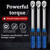 3/8" Drive Magnetic Spark Plug Socket 10-60Nm Torque Range Precision-Adjustable Torque Wrench Dual-Direction Ratchet Heavy Duty