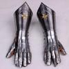 Knight Medieval Gauntlets Functional Armor Adult Gloves Leather Steel