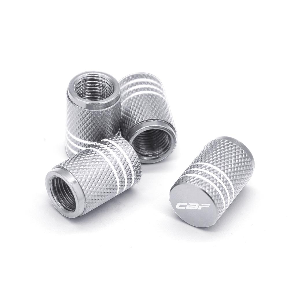 For Honda CBF 125 150 250 500 600 S 1000 CBF500 CBF600 CBF1000 Metal Wheel Tire Valve Stem Caps Dustproof Motorcycle Accessories