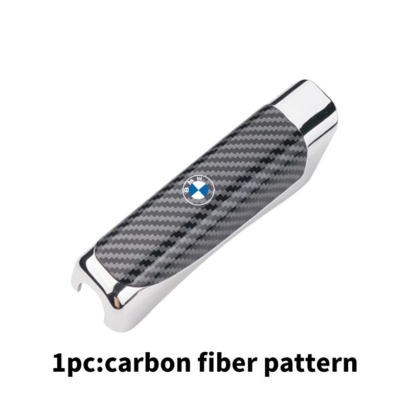 Car Handbrake Grips Guard Case Carbon Fiber Patterned Accessories For BMW M F10 F20 F30 F40 F15 F25 F26 F31 F49 E62 E83 E84 VO8