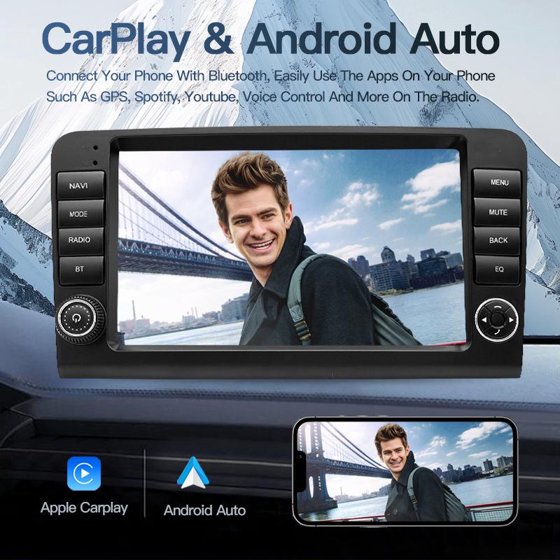 Система Android-навигации и камеры заднего вида для Mercedes-Benz ML-Class W164