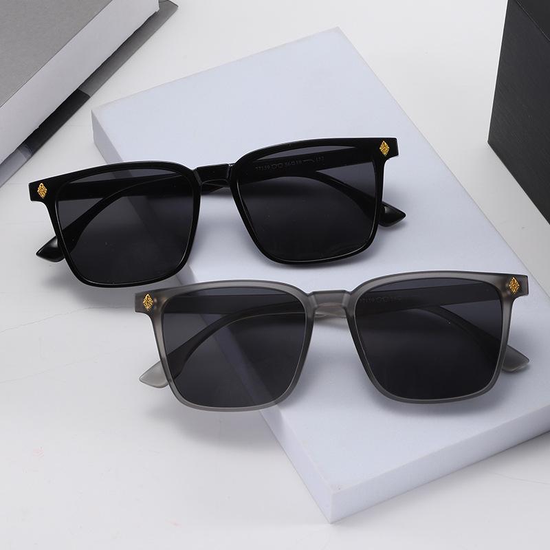 Стильные мужские и женские солнцезащитные очки, защита от УФ-лучей, большая оправа, квадратные солнцезащитные очки, стройнящие