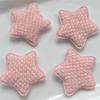 10pcs/lot 48mm Soft Corn Kernels Plush Star Applique For Clothing Hat Sewing Supplies Patches DIY Headwear Hair Clips Decor