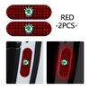 AAFO1 Car Reflective Sticker Drop Glue Safety Warn Reflector Tape For Skoda S Kodiaq Octavia 2 3 Yeti Karoq Rapid Fabia VII VRS