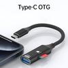 Двухпортовый USB C в USB 3.0 OTG конвертер со слотом для карт, портативный алюминиевый USB C хаб для мобильных устройств и компьютеров