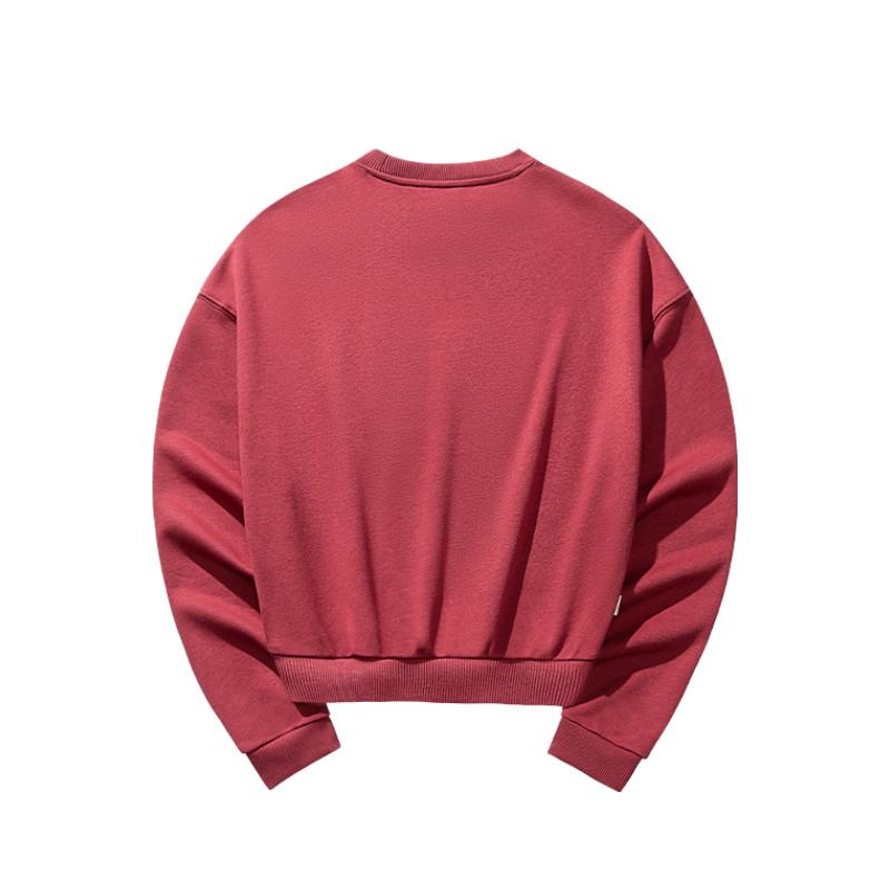 Anta X Межграничное сотрудничество Серия Life Удобный Повседневный Простой Свободный Свитшот с круглым вырезом Женский свитшот 162518745-4