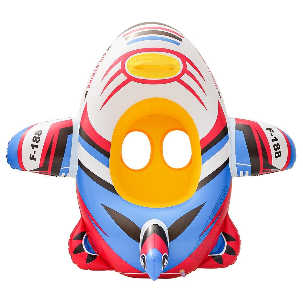 Aircraft Shape Swimming Circle Inflatable Baby Swimming Float Seat Kid