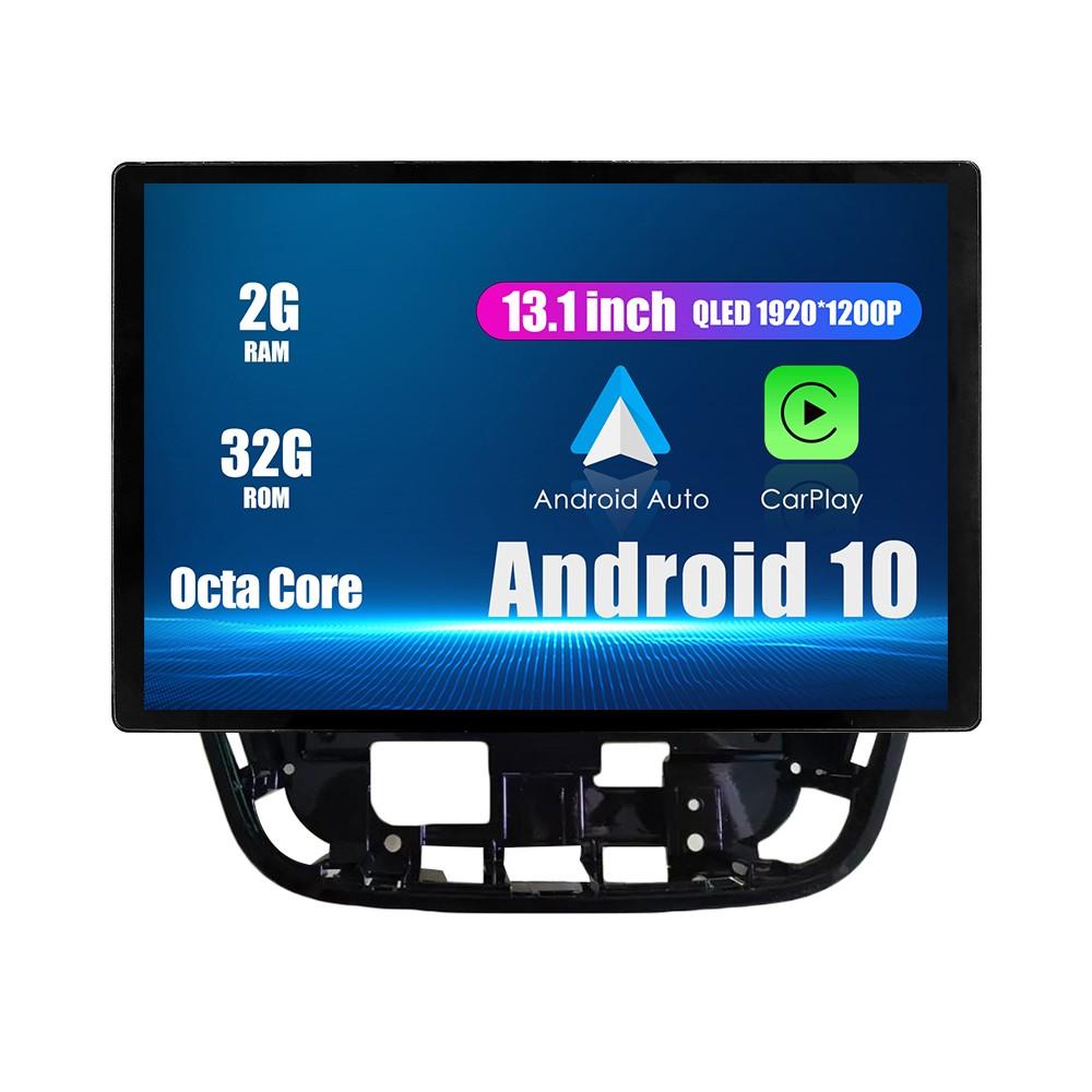 Android Радио 13,1 "Автомобильное стереонавигационное головное устройство Мультимедийный плеер GPS для Chevrolet Monza 2019