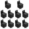 10pcs Car Relay 5 Pin 30/40A SPDT Electric Relay for Auto Truck Boat Marine Car Starter and Switch
